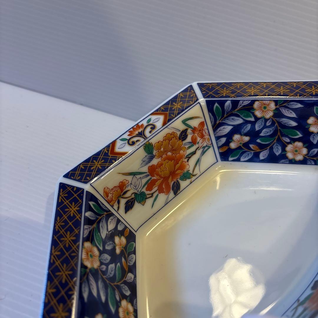 丸喜陶苑 有田焼 大皿39cm 仕切り皿5枚＋中央皿 会席皿 オードブル 皿