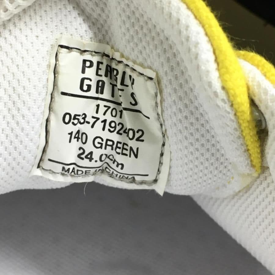 PEARLY GATES イチゴ柄 ゴルフシューズ