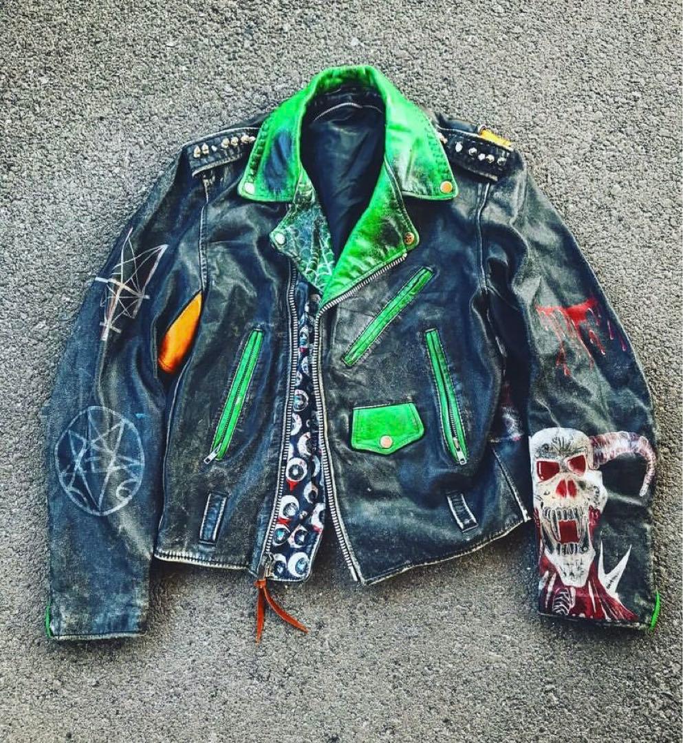 ジャケット・アウター 1970's Hand Paint riders