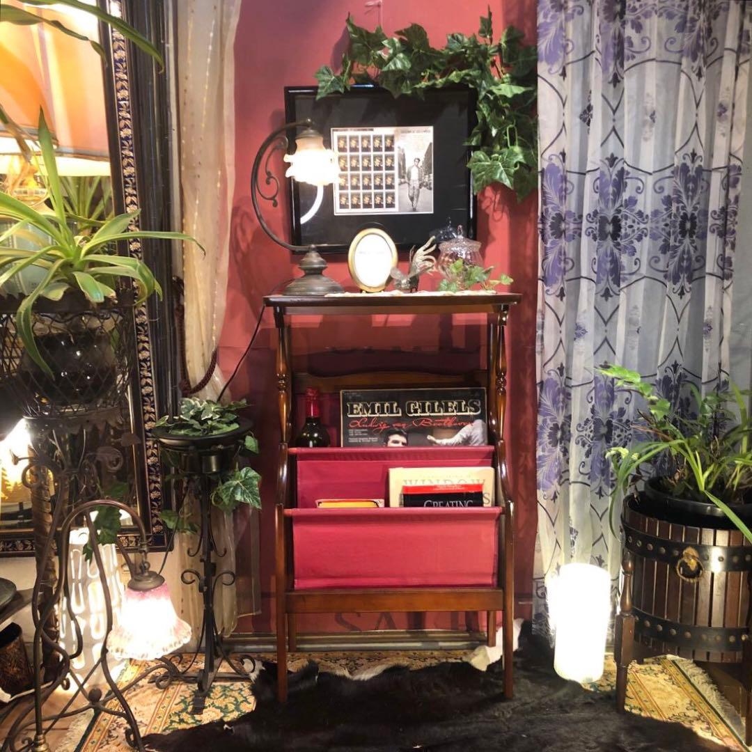 70’s ヴィンテージ スピンドルポスト　ラック　サイドテーブル クラシック