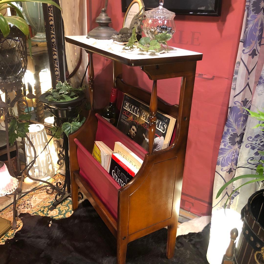 70’s ヴィンテージ スピンドルポスト　ラック　サイドテーブル クラシック