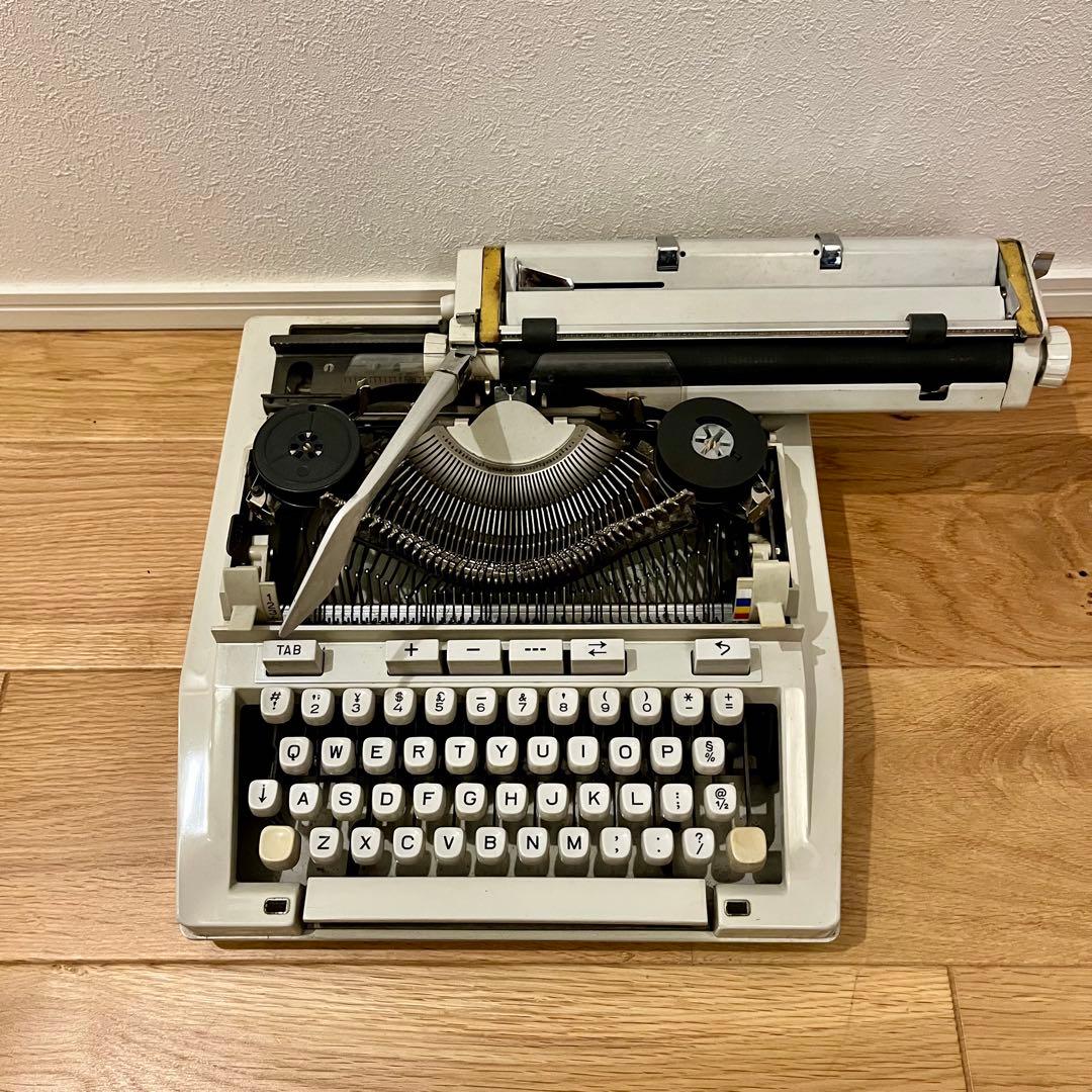【昭和レトロ】HERMES3000 ヘルメス タイプライター パイヤール社