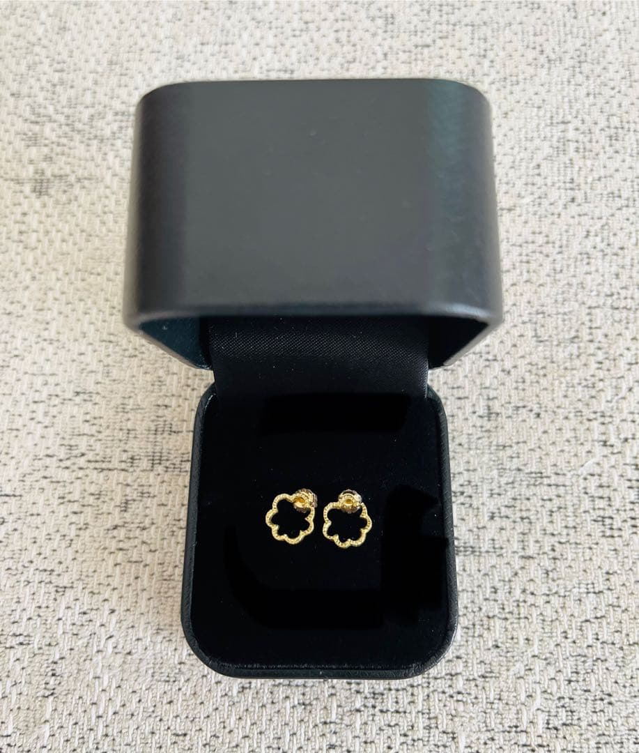 KAORU アトリエカオル K18 ミモザ ピアス フォーマル セレモニー