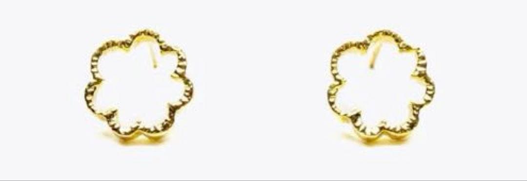 KAORU アトリエカオル K18 ミモザ ピアス フォーマル セレモニー