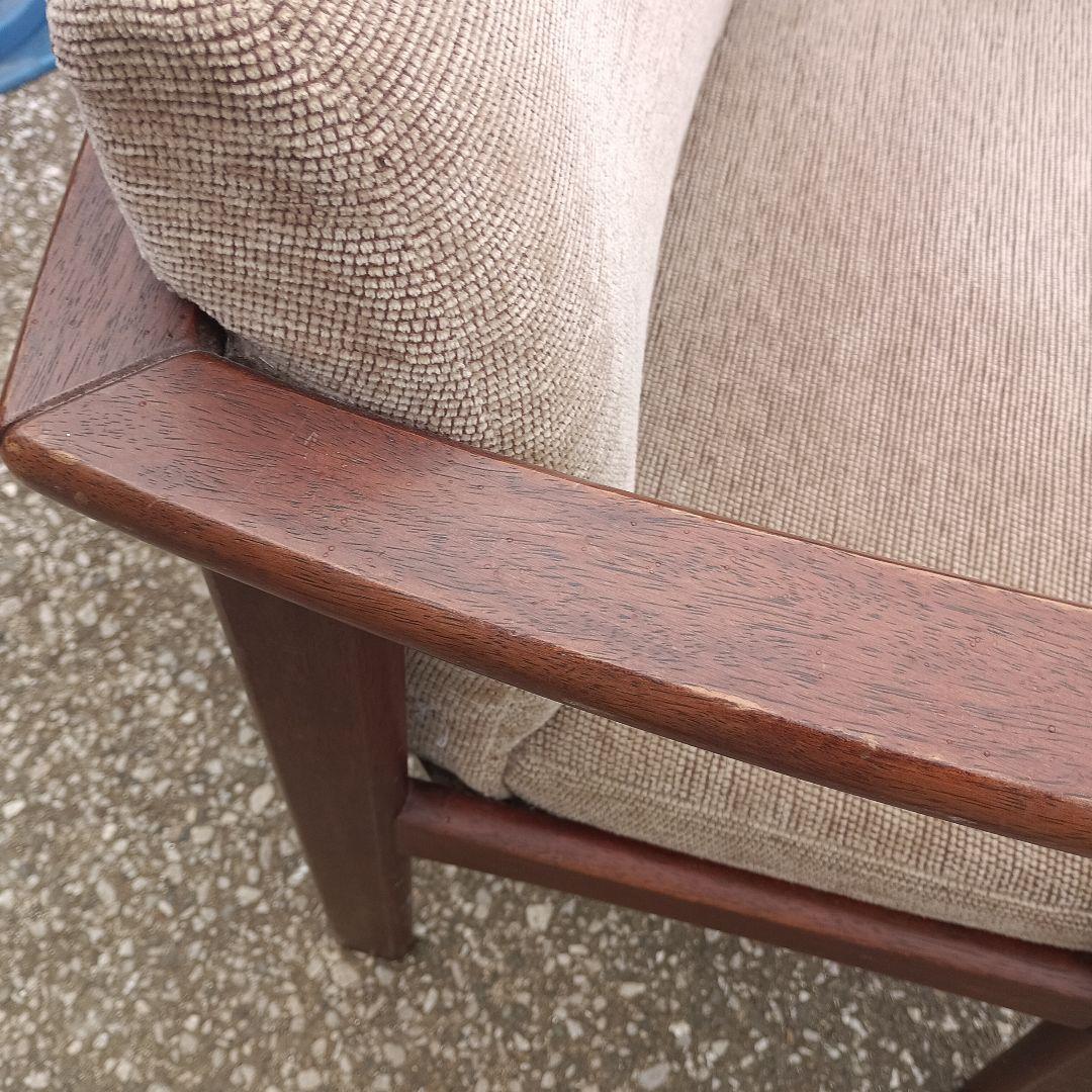 5073）マルニ　アームチェア、ラウンジチェア／ひじ掛け椅子