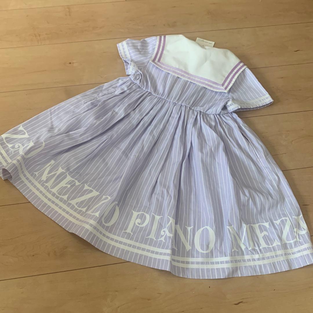 【新品・タグ付】メゾピアノ♡セーラーワンピース