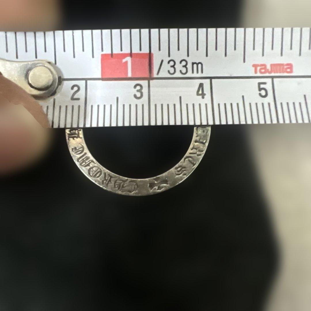 クロムハーツ　スペーサー　リング　ファックユー　6mm 14号