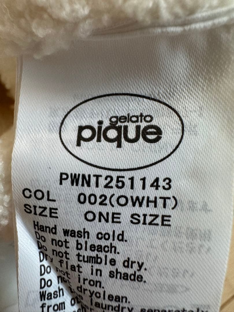 【新品タグ付き】ジェラートピケ ベビモコCATジャガードプルオーバー ホワイト