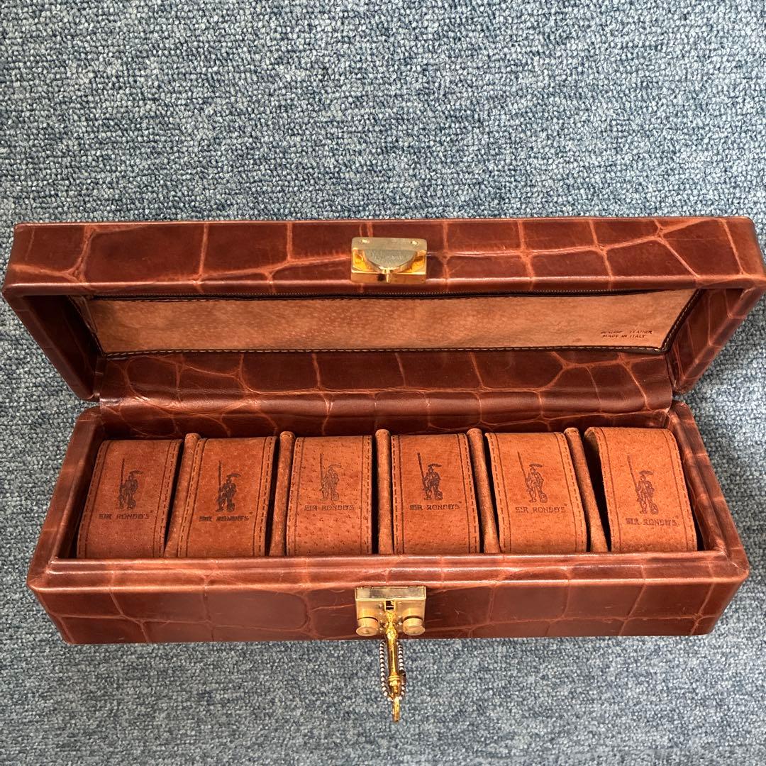 K*A様 サーロンドス　クロコダイル風　腕時計ケース　新品