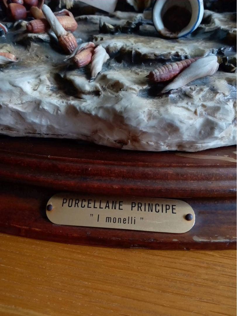 PORCELLANE PRINCIPE カポディモンテ 陶器　特大　美術品