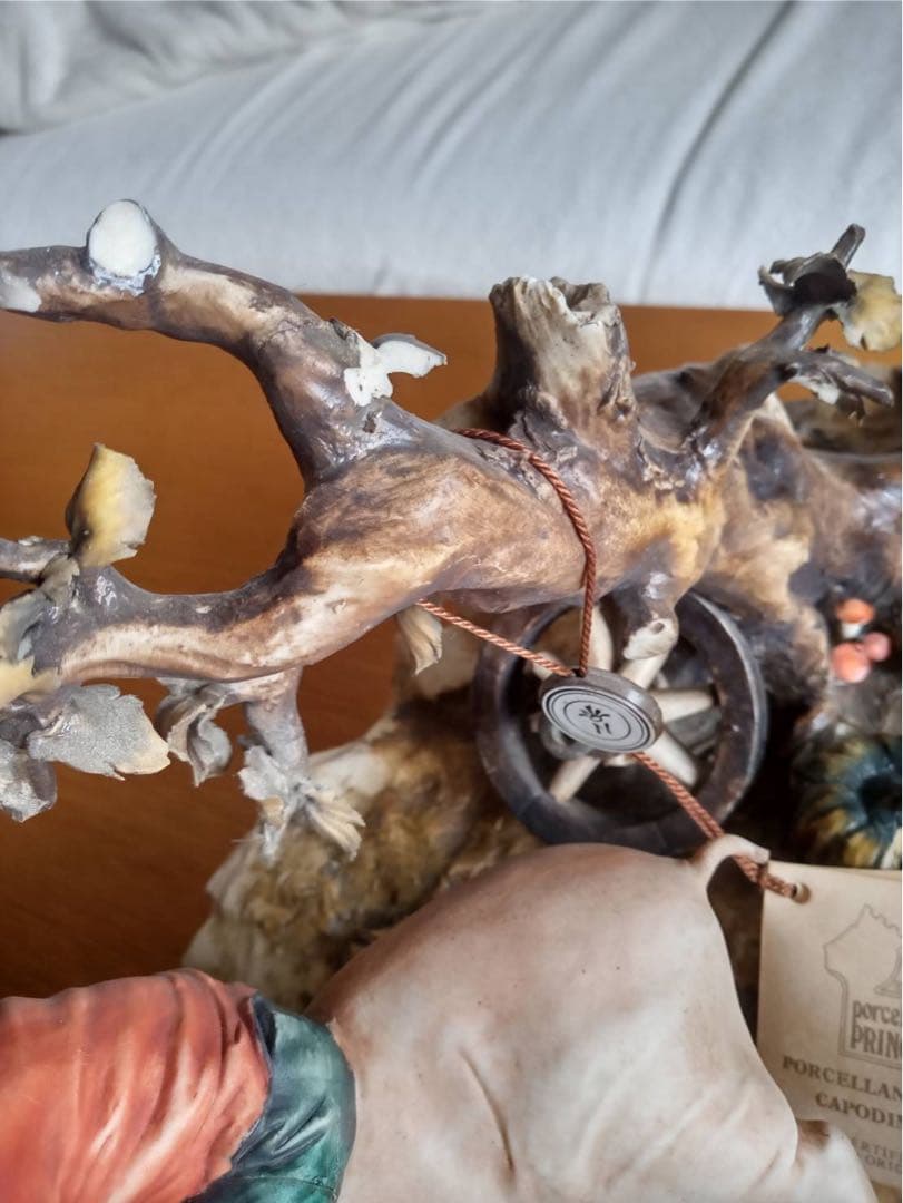 PORCELLANE PRINCIPE カポディモンテ 陶器　特大　美術品