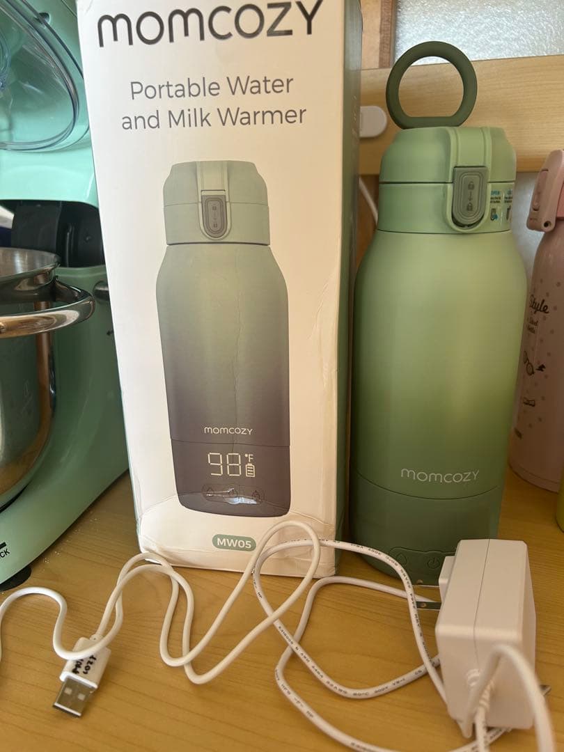 弁当箱・水筒 Mom cozy portable water and milk warmer