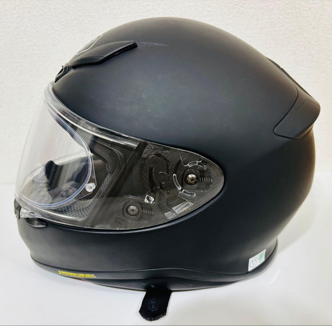 SHOEI フルフェイスヘルメット マットブラック　Z-7 Lサイズ　59cm