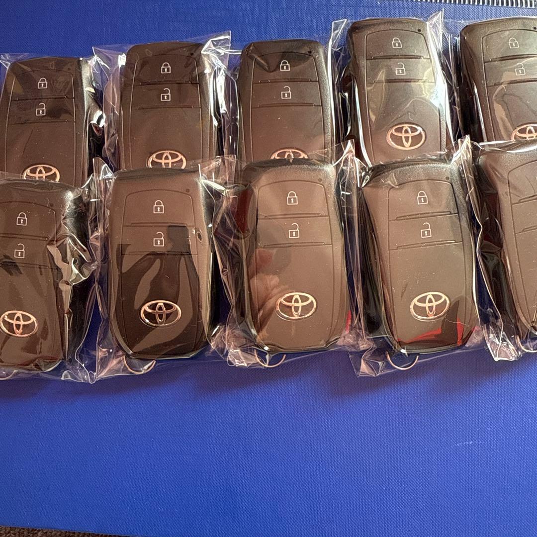 未使用　保管品　ヤリス　トヨタ　純正　キーレス　本体　２ボタン　10本　まとめ売