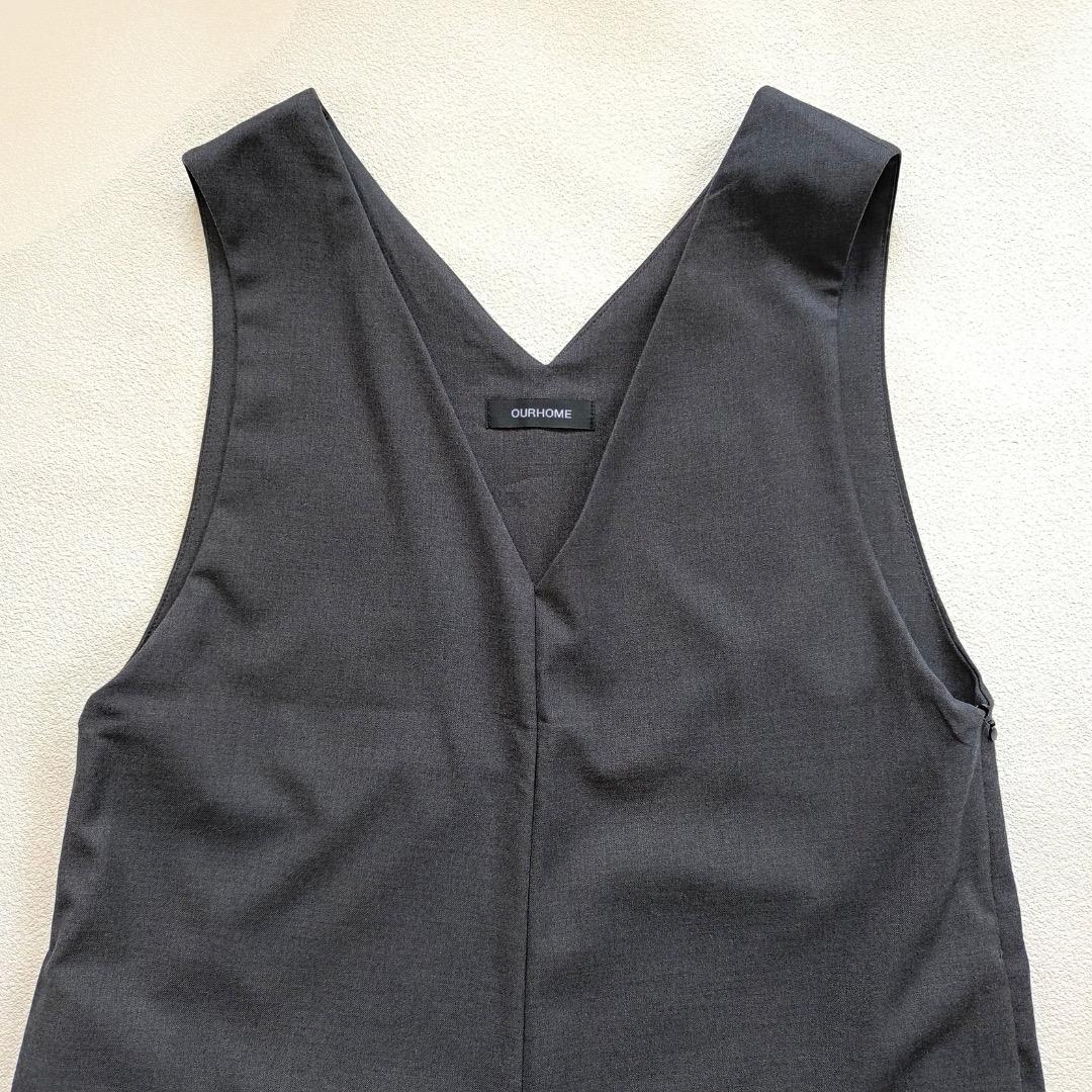 美品 OUR アワーホーム ゆったり シルエットの オールインワン