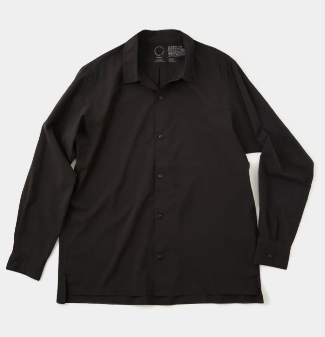 山と道　UL shirt ブラック　L