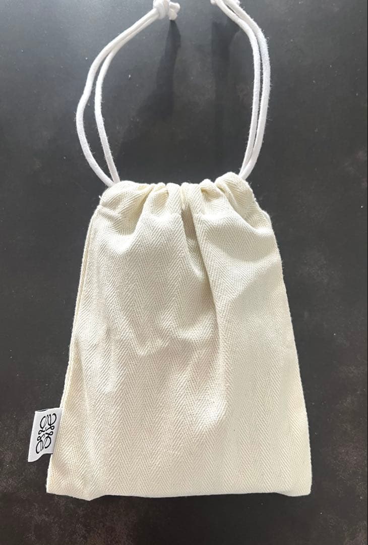 ロエベ　バーティカルウォレットスモール　ローズマリータン 美品