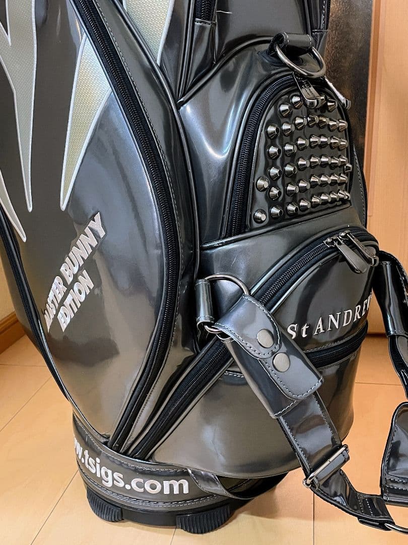 【Wネーム】マスターバニー★セントアンドリュース★キャディバッグ★ヘッドカバー付