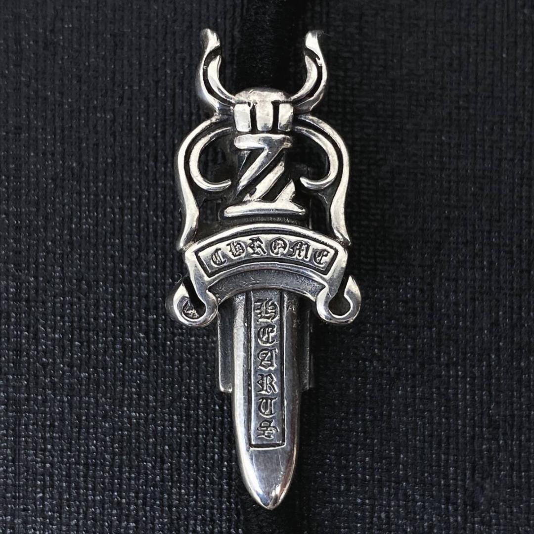 CHROME HEARTS シルバー 925 ダガー ヘアゴム ブレスレット