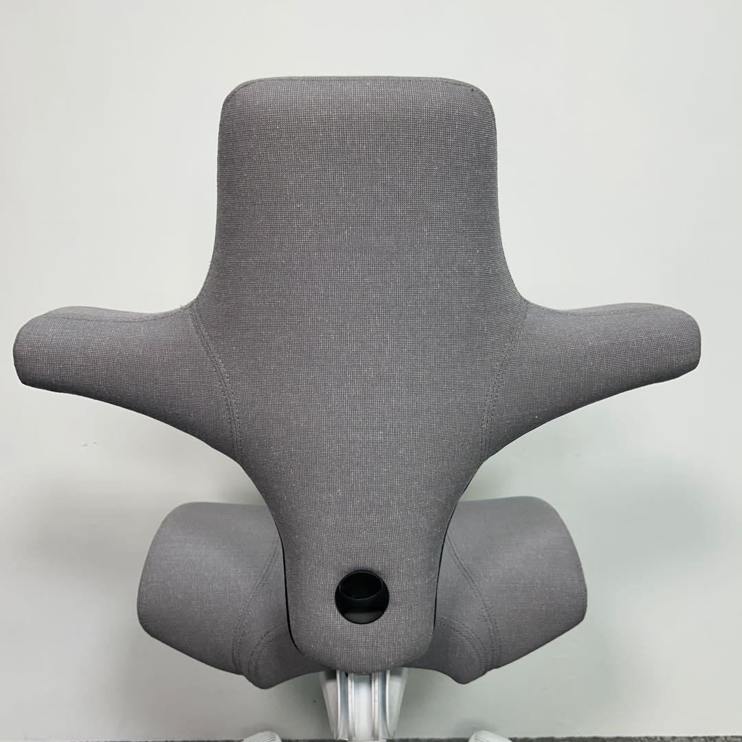 【H】オフィスチェア HAG Capisco ホーグ カピスコ 布張 グレー