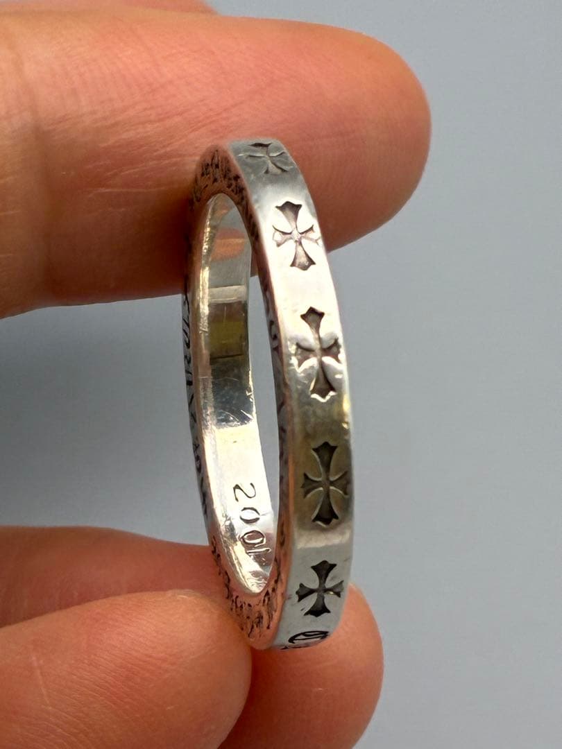 CHROME HEARTS 17号　クロムハーツ　925銀　リング　メンズ　指輪