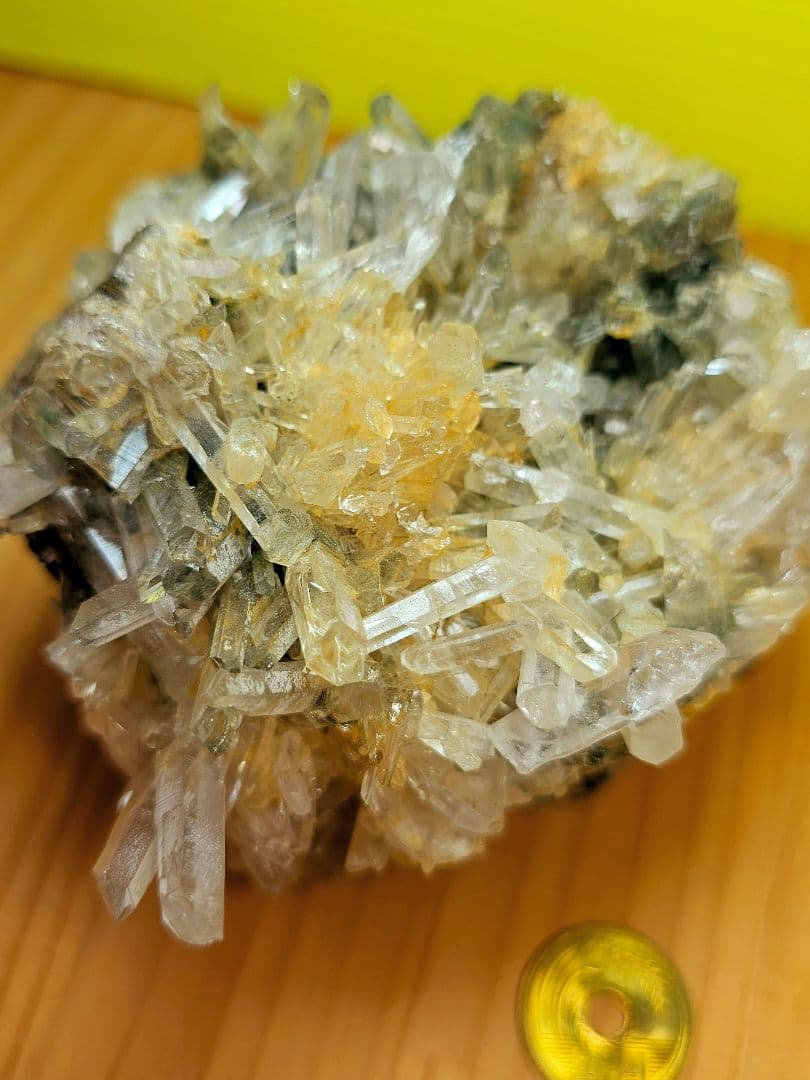 龍神さまが入った‼️宮崎産 水晶クラスター