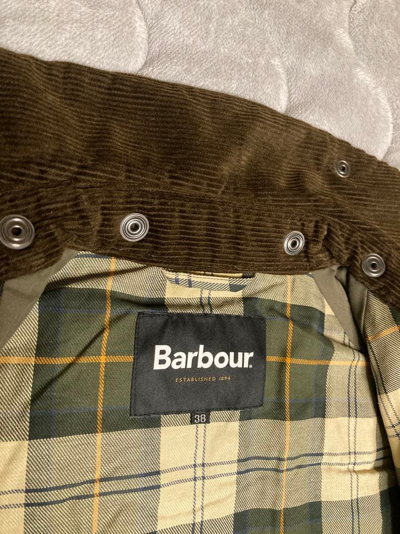 新品 別注 BEDALE INSULATION　Barbour　バブアー　38