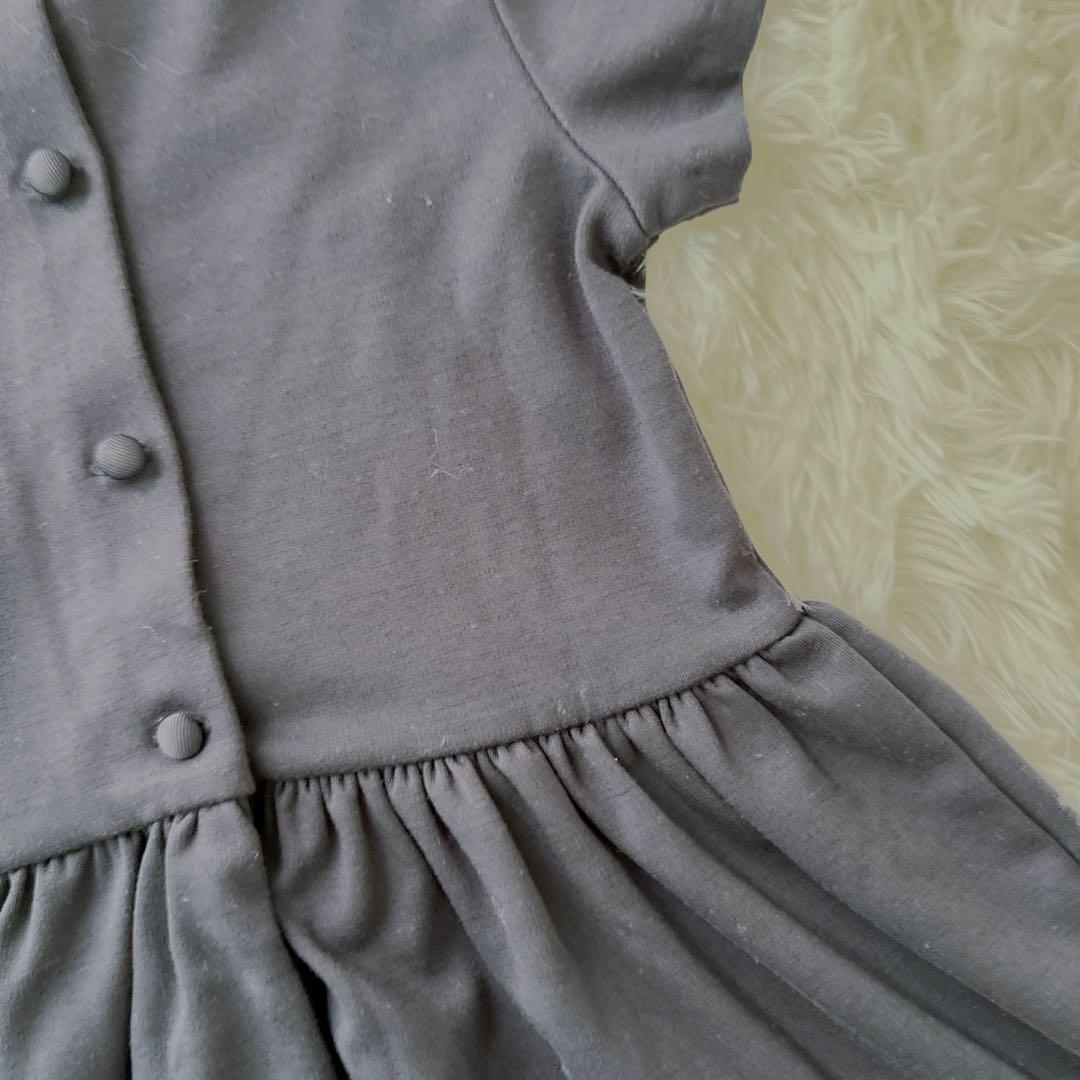 【新品に近い】ラルフローレン 110 ネイビーワンピース　お受験　上品　襟付き