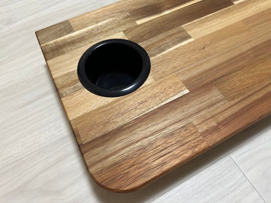 ハイエース　レジアスエース　セカンドテーブル　ドリンクホルダー