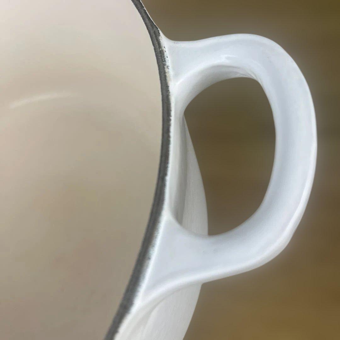 LE CREUSET ココット・ロンド 24㎝ ホワイト