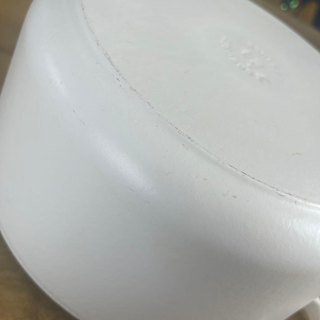 LE CREUSET ココット・ロンド 24㎝ ホワイト