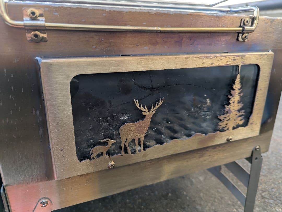 HILL STONE 薪ストーブ ステンレス製 od515