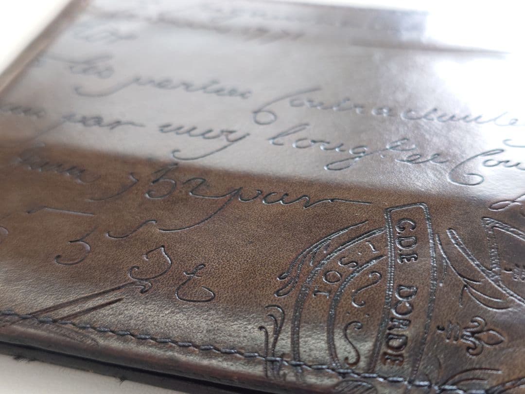 ベルルッティ　マネークリップ ASSAO カリグラフィ