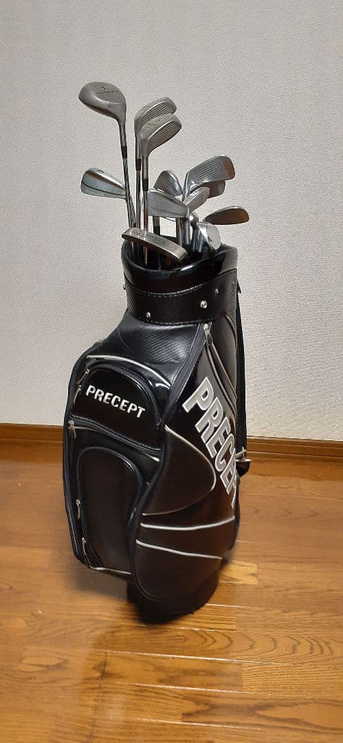 即決価格 美品 ブリヂストン PRECEPT ブラック キャディバッグ