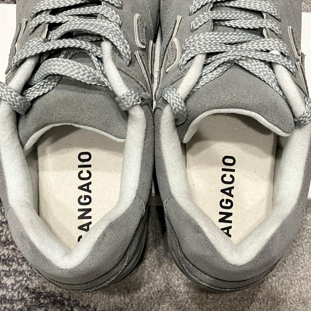 SANGACIO にゅ～ず STEEL BLUE スニーカー 25cm