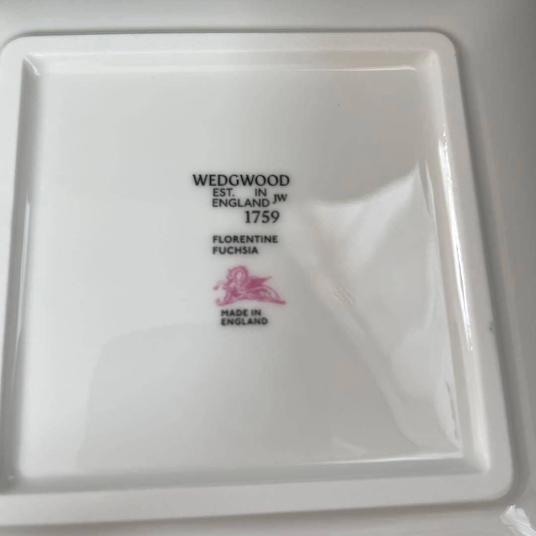 ［新品］ フロレンティーン フューシャ スクエアトレイ2枚