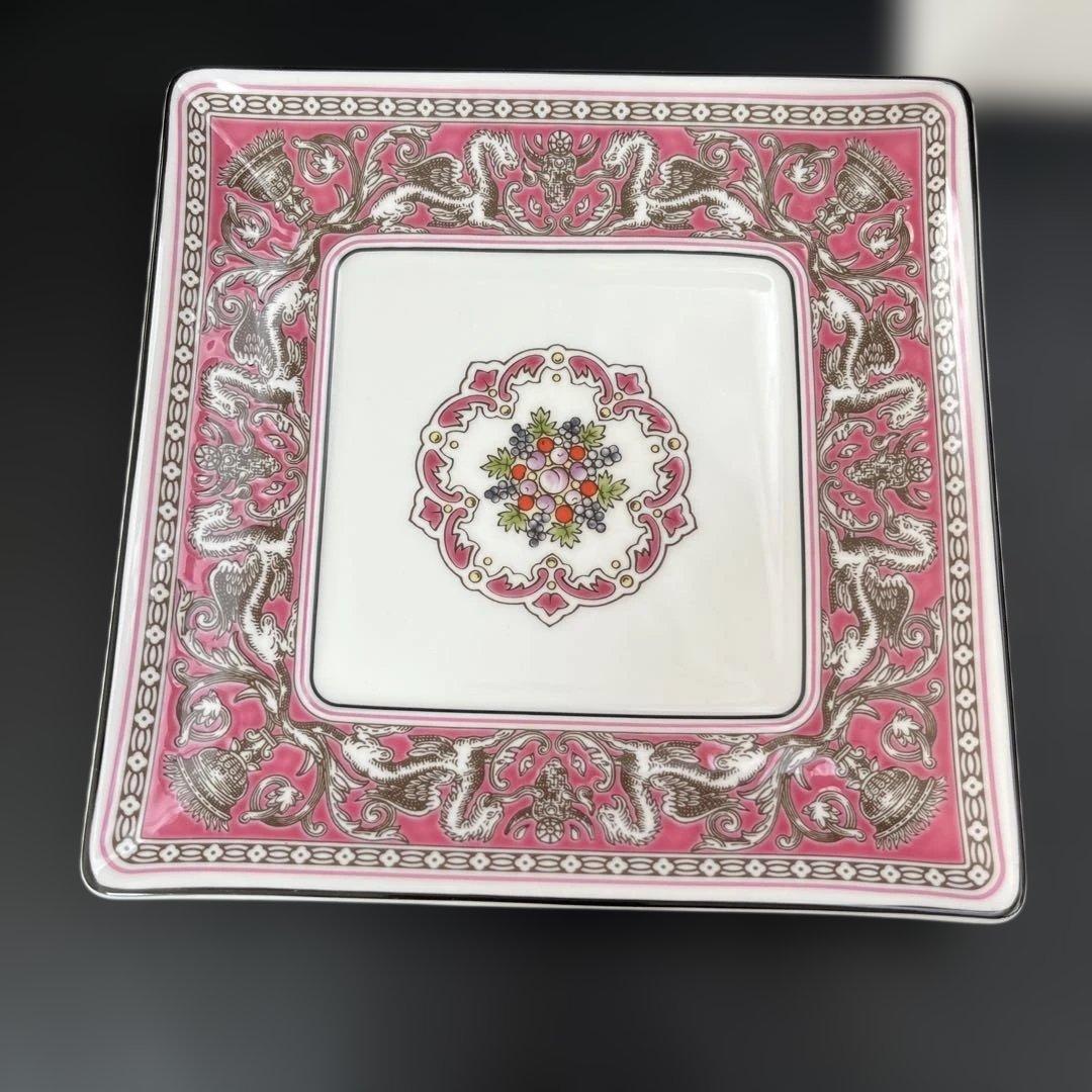 ［新品］ フロレンティーン フューシャ スクエアトレイ2枚