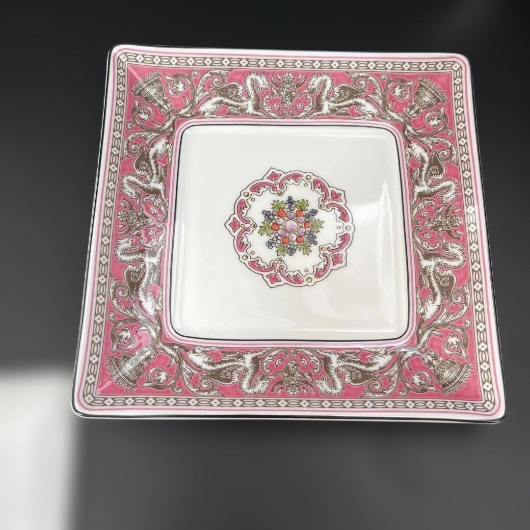 ［新品］ フロレンティーン フューシャ スクエアトレイ2枚