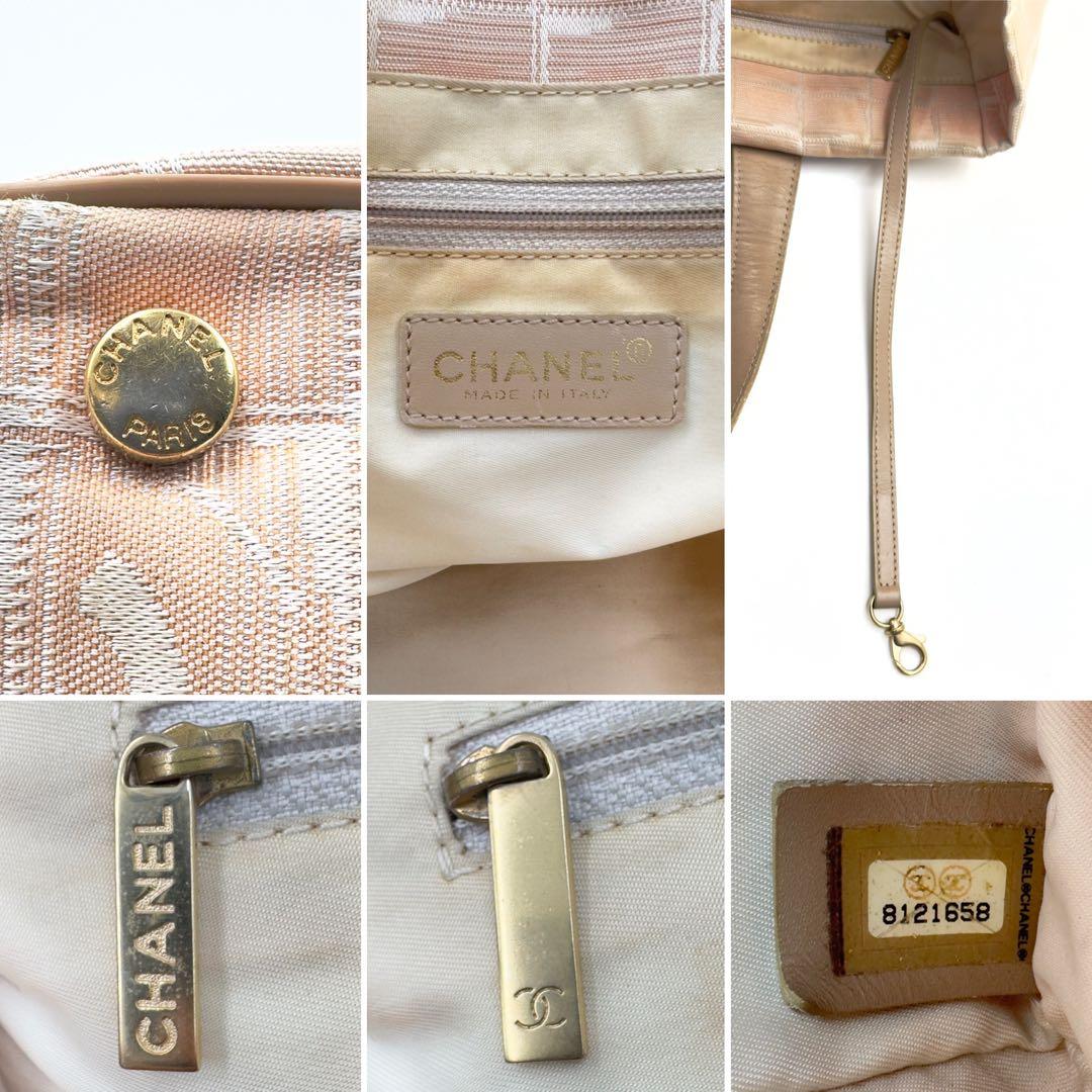 並品✨　シャネル　トートバッグ　正規品　CC　ナイロン　ニュートラベルラインMM