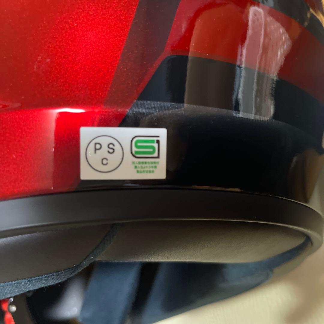 HJC IS-17 XLサイズアイアンマン フルフェイスガラスコーティング施工￼