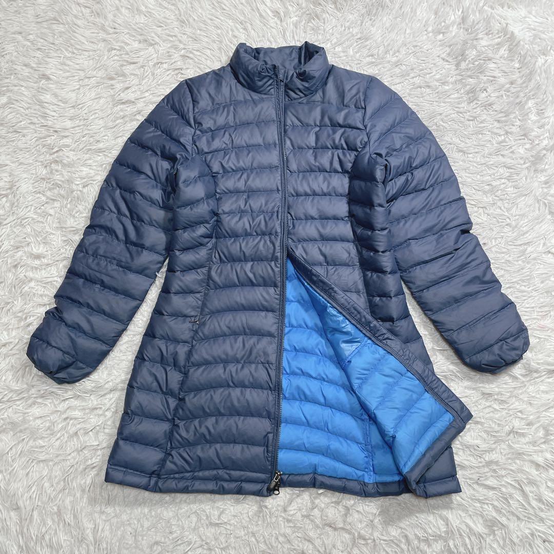 パタゴニア　ダウンコート　ジャケット　ネイビー　M レディース