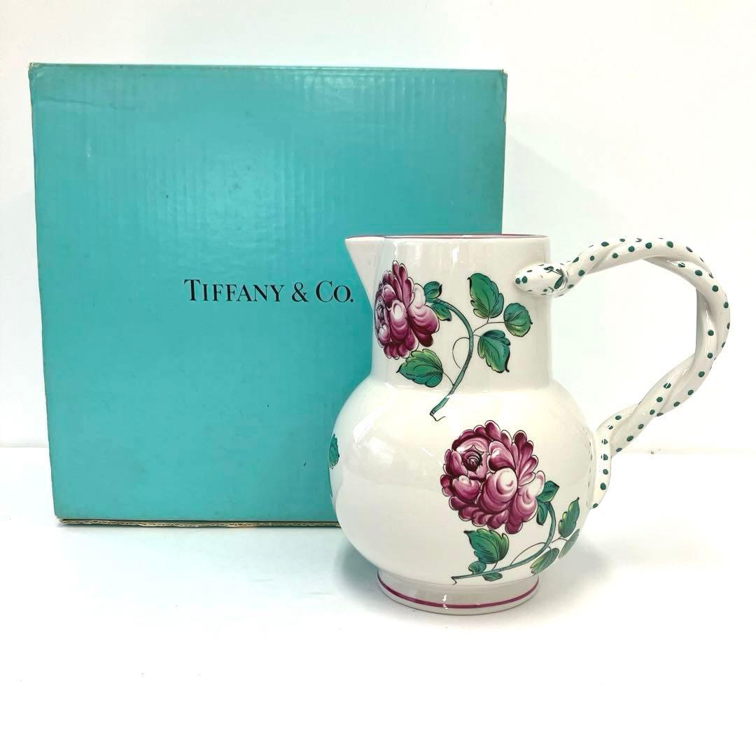 大人気☆ティファニー☆花瓶☆STRASBOURG FLOWERS☆陶器☆フラワー