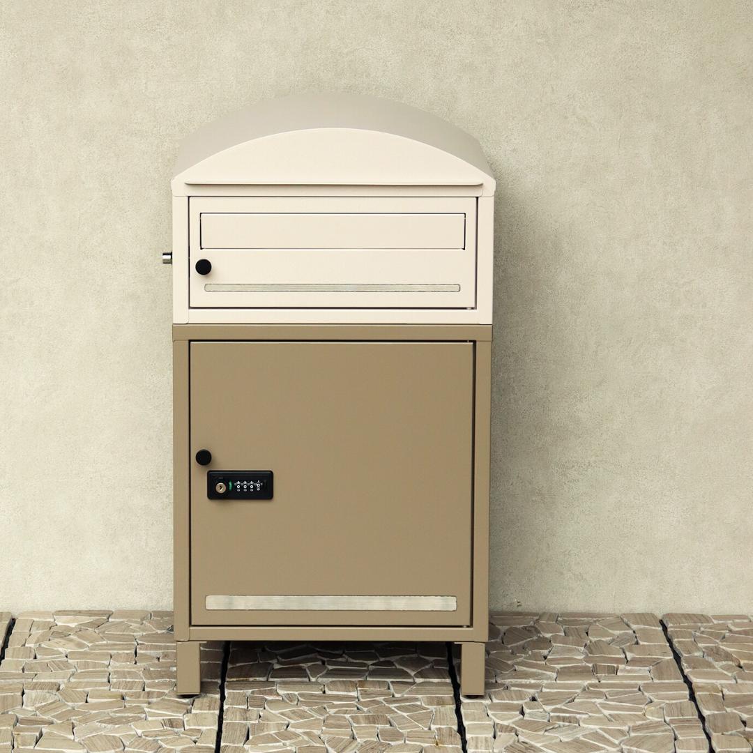 MJ PT RM 宅配ボックス　郵便ポスト　ベージュ