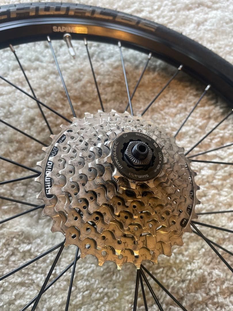 tern verge n8 ホイール、タイヤ、カセット