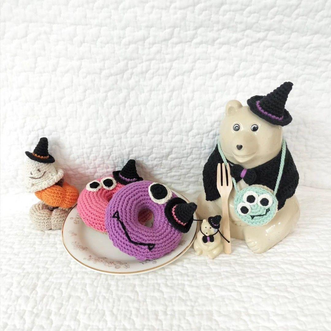 【オーダーページ】しろくま貯金箱＊ハロウィンコーデ