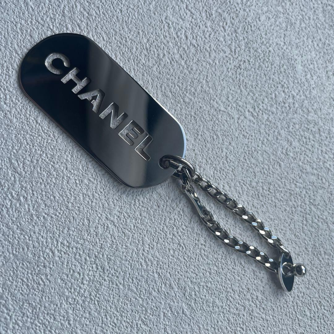 CHANEL KEYRING　シャネルキーホルダー ロゴ 04 V チャーム