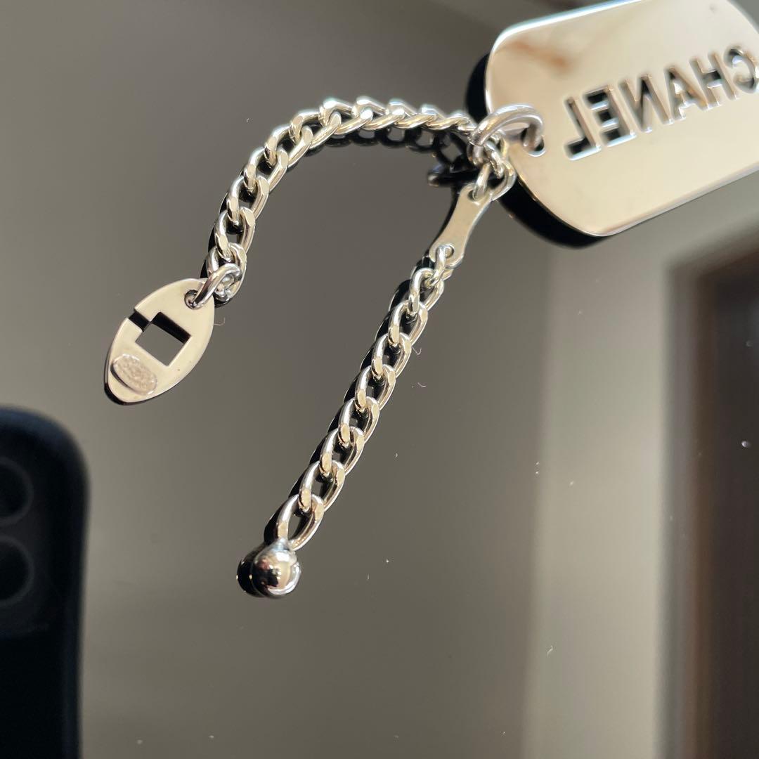 CHANEL KEYRING　シャネルキーホルダー ロゴ 04 V チャーム