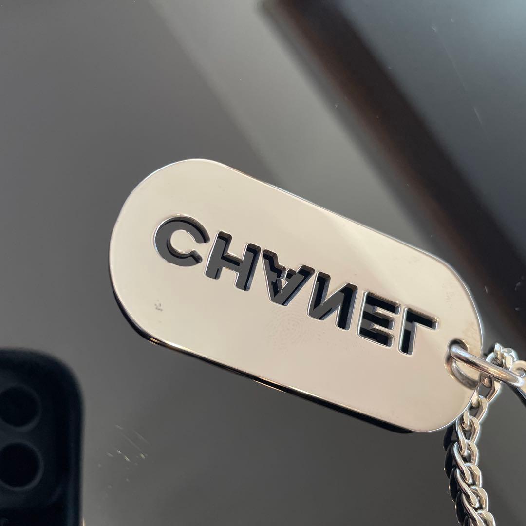 CHANEL KEYRING　シャネルキーホルダー ロゴ 04 V チャーム
