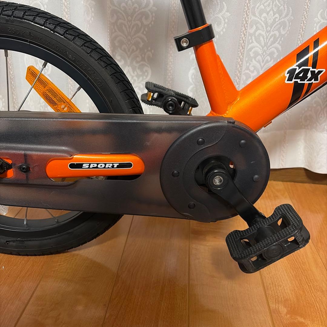 STRIDER ストライダー 14X オレンジ 14インチ ペダルキット付き