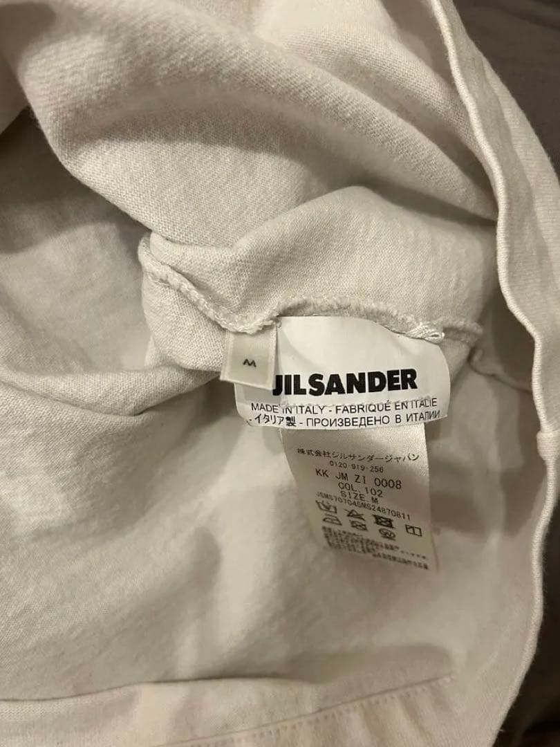 JIL SANDER オーバーサイズTシャツ ホワイトMサイズ
